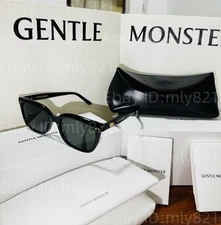 GentleMonster Sunglasses Breezebe 01 Black Frame Black Lenses