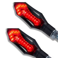 Motorrad Led RüCklicht Bremslicht RüCkleuchte Bremsleuchte E-GeprüFt Hinten 12V