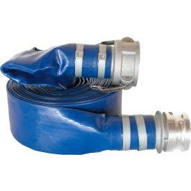 #ad BE Pressure Discharge Hose Kit 4quot;quot; Dia. 50#x27;L 55 PSI Be Pressure Washer Supply $352.79