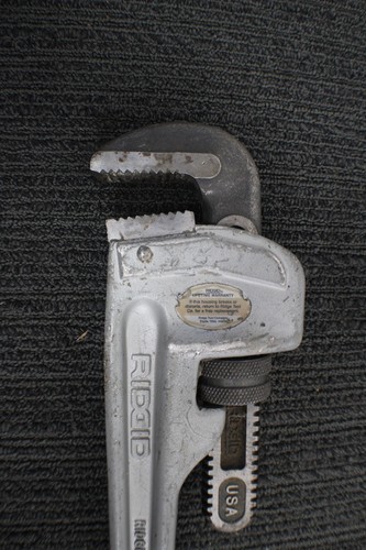 Ridgid - 18 Inch - Heavy Duty Aluminum Straight Pipe Wrench - Grey - Picture 17 of 17