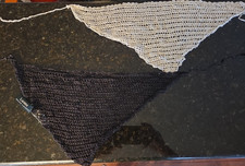 Ralph Lauren Girls Head Scarf bandana Elegant Crochet knit lace tie bandana