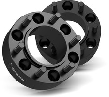 2 Pcs Hub Centric Wheel Spacers 6x5.5 6x139.7mm 2 Inch Thick 95.05mm Hub M12x...
