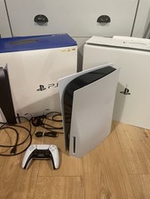 Sony PlayStation 5 (PS5) Disc Edition - 825GB - White Gaming Console