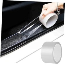Anti-Scratch Anti-Collision Adhesive Strip Car Door 33Ft x 2In Transparent