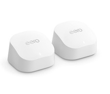eero 6 Plus mesh Dual Band wifi system Covers up to 3,000 sq. ft.  2-pack 