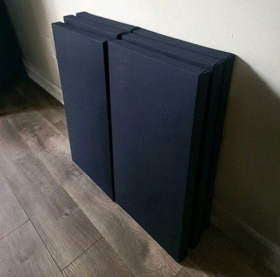 4 Mini Narrows Sound Absorbing Wall Panels - Black
