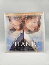 TITANIC LaserDisc THX Widescreen 2 Disc Set Leonardo DiCaprio, Kate Winslet