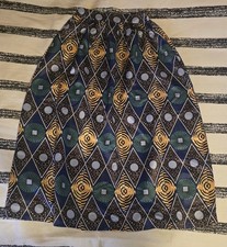 Ladies Skirt with Pockets Size XL Nice Design - Beautiful African Print