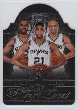 2024 Silhouette The King's Court /99 Manu Ginobili Tim Duncan Tony Parker 0j5i