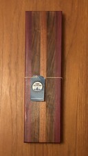 Wood Block Knife Holder, Handmade, Solid Wood, USA Made, Special edition