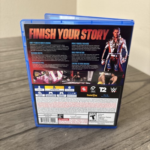 WWE 2K24 - Sony PlayStation 4 Mint Disc - Picture 6 of 6