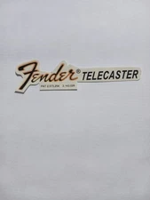 Fender Telecaster  1960's - 1970's Style waterslide decal. Pre -Cut