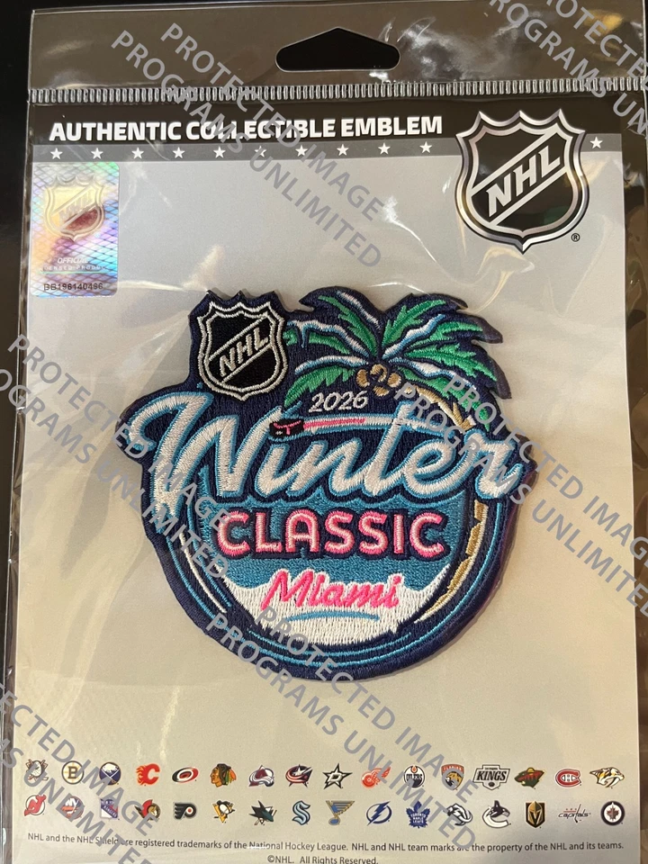 2026 年冬季经典球员球衣补丁佛罗里达潘瑟斯纽约游骑兵队现在发货! — 第 2/4 张图片