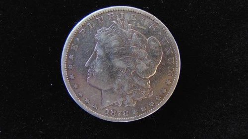1878 CC Morgan Silver Dollar $1 Choice XF Better Date CC ~ Coin #60
