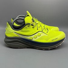 Saucony Xodus Ultra 3 Sneakers Uomo 8 Giallo Cimone Atletica Trail Running