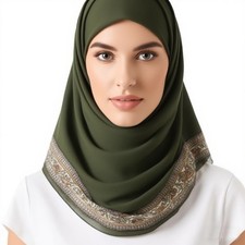 Large Square Scarf 51 Headscarf Chiffon Fashion Turban Hair Wrapping Shawl