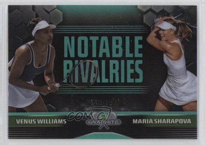2024 Topps Graphite Aqua Refractor 140/199 Venus Williams Maria Sharapova 0c3
