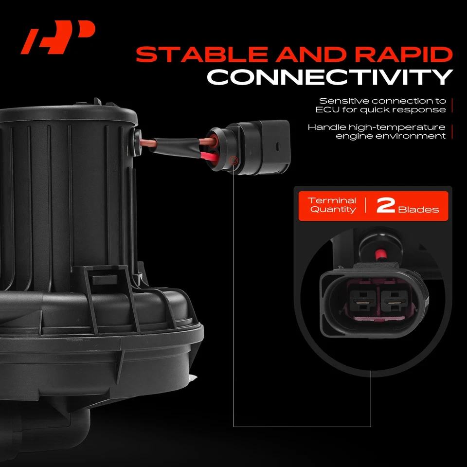 Bomba de inyección de aire secundaria A-Premium para Audi A3 Quattro Volkswagen Eos R32 Foto 4 de 4