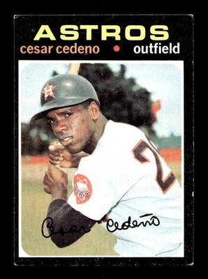 1971 Topps #237 Cesar Cedeno Astros EX *2y