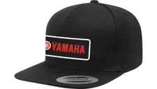 NEW FACTORY EFFEX 27-86202 Yamaha Classic Snapback Hat - Black/Red - MOTORCYCLE