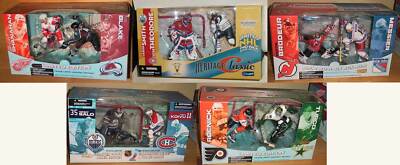 McFARLANE NHL 2-PACK U CHOOSE BRODEUR MESSIER TURCO ROENICK THEODORE SMITH MORE