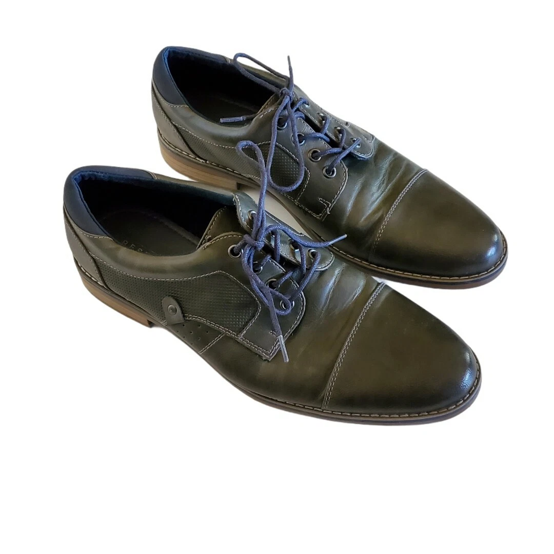 Restoration mens justin lace up store cap toe oxford shoes