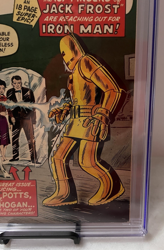 1963 Marvel Tales of Suspense # 45, CGC 7.0 OW pgs, 1st Happy Hogan/Pepper Potts - Picture 8 of 13