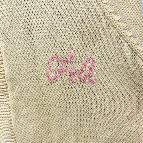 Felt For Every Living Thing Web Strick Pullover Gr. Large Schmetterling Strickjacke - Bild 4 von 14