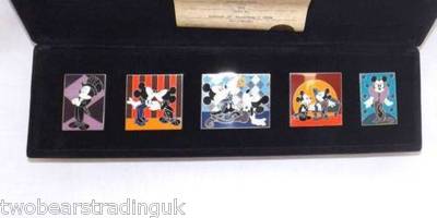 DCL Cruisin' Through Time - The Glamorous Thirties 5 Pin Box Set - Event Geschenk