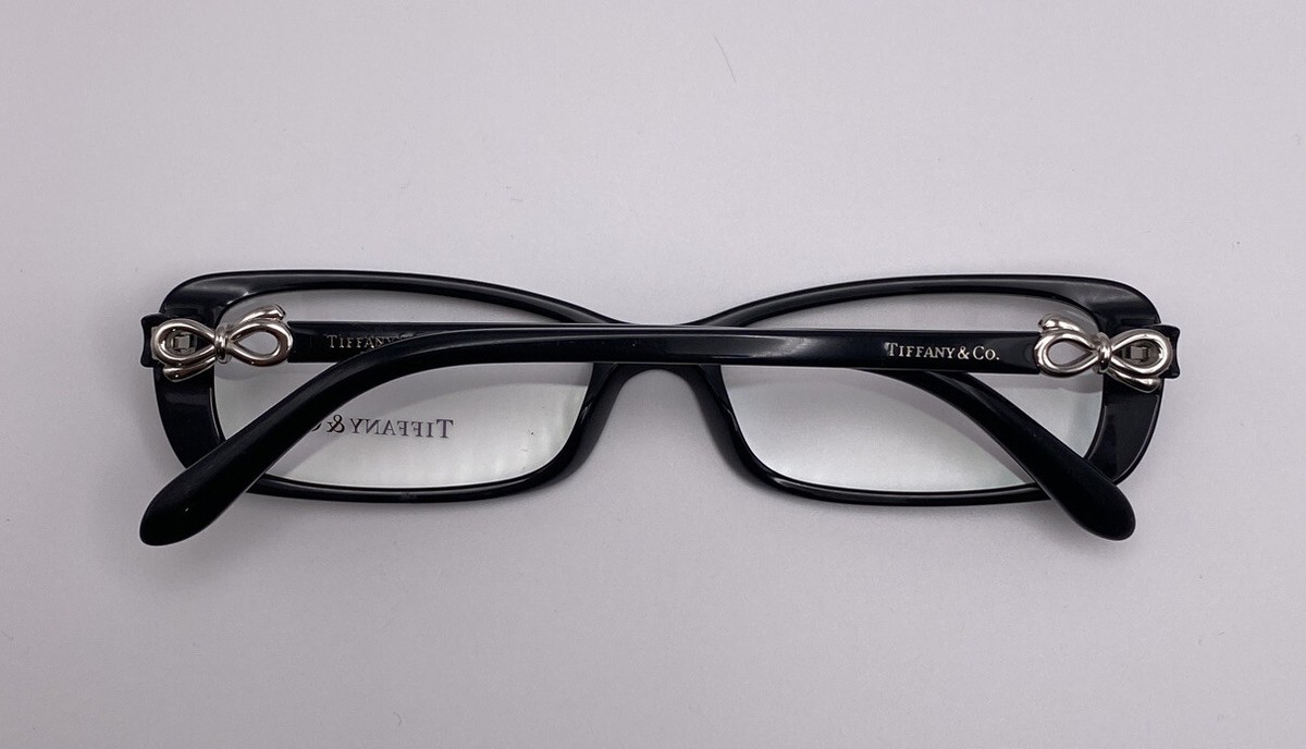 Tiffany & Co. TF 2058 8001 Black Eyeglasses Frames | 52-16-135 Tiffany TF 2260 (8001) TF22608001 Eyeglasses Woman | Shop  main image 2