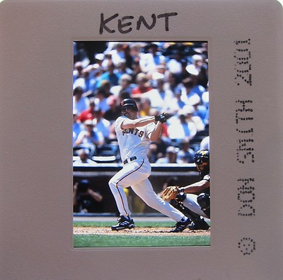 MLB ジェフ ケント 直筆サイン入りフォト ロスアンゼルスドジャース