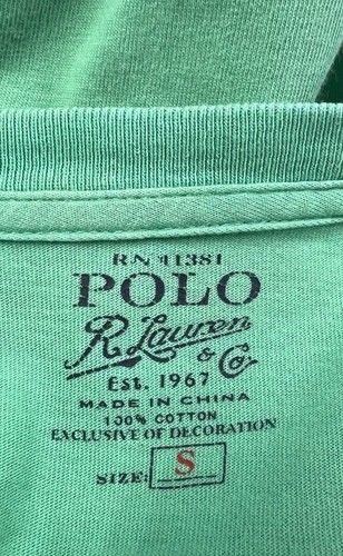 Polo Ralph Lauren maglietta manica corta uomo piccola verde - Foto 3 di 4