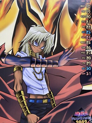 Yu Gi Oh poster 3SET calendar 2003 Kazuki Takahashi A2 420