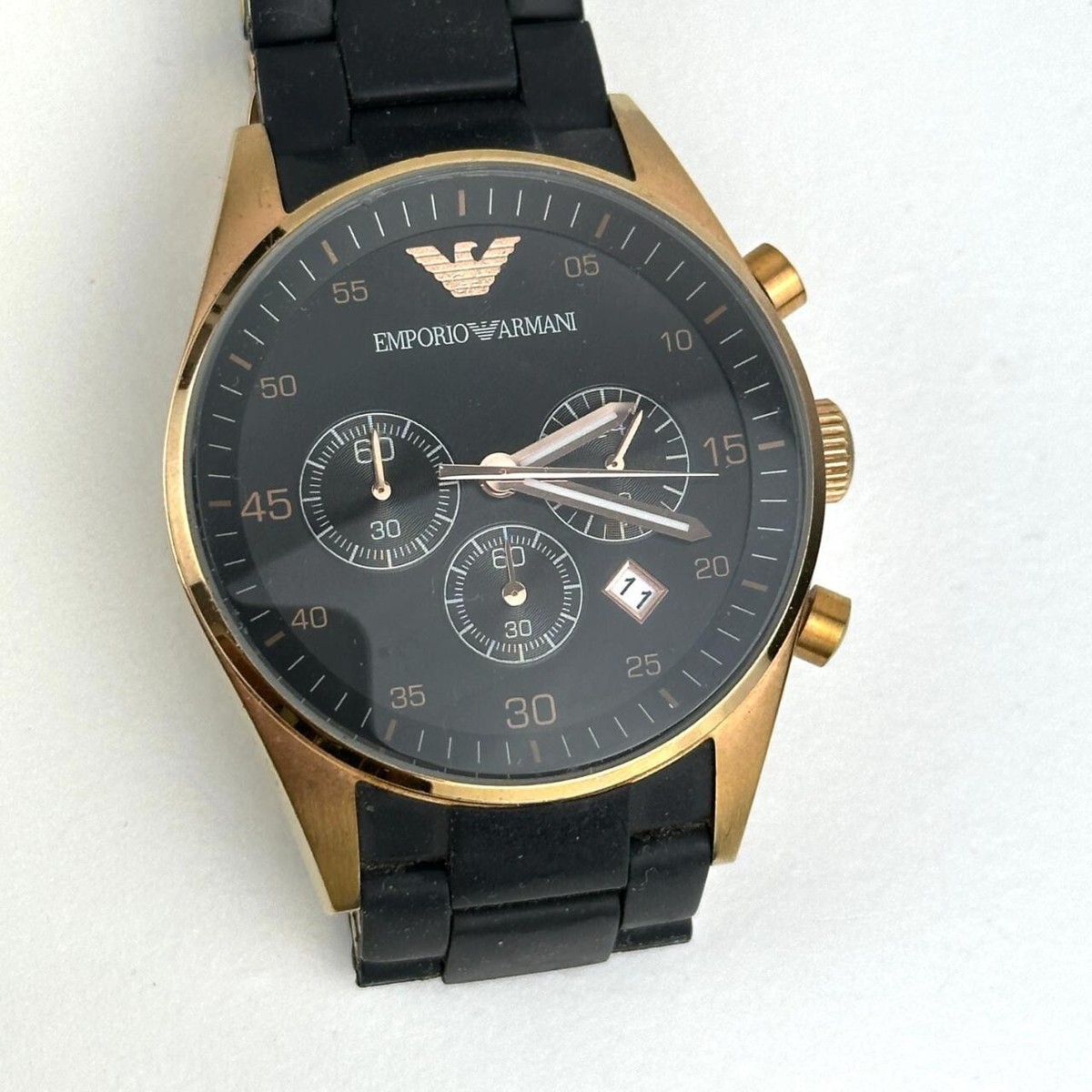 Ar5905 Sportivo Armani Ar5905 Emporio Armani Rose Gold Watch Mens