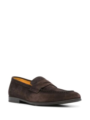 DOUCAL'S - Brown Suede Loafers - Size US9.5/EU42.5 - MSRP $510 BNIB - SAVE $300