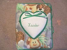 JUNGLE BABIES Personalized Pocket Photo Album / Brag Book - HANDMADE