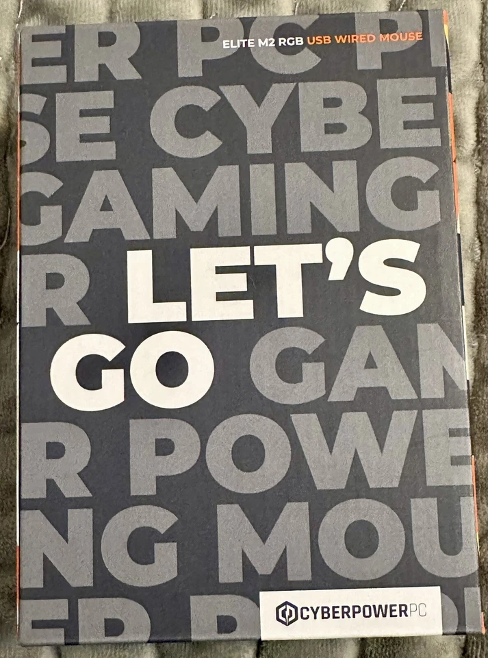NEW CyberpowerPC M2 Elite Gaming Mouse RGB 6 Color 6 Button SEALED BOX - Image 2 of 4