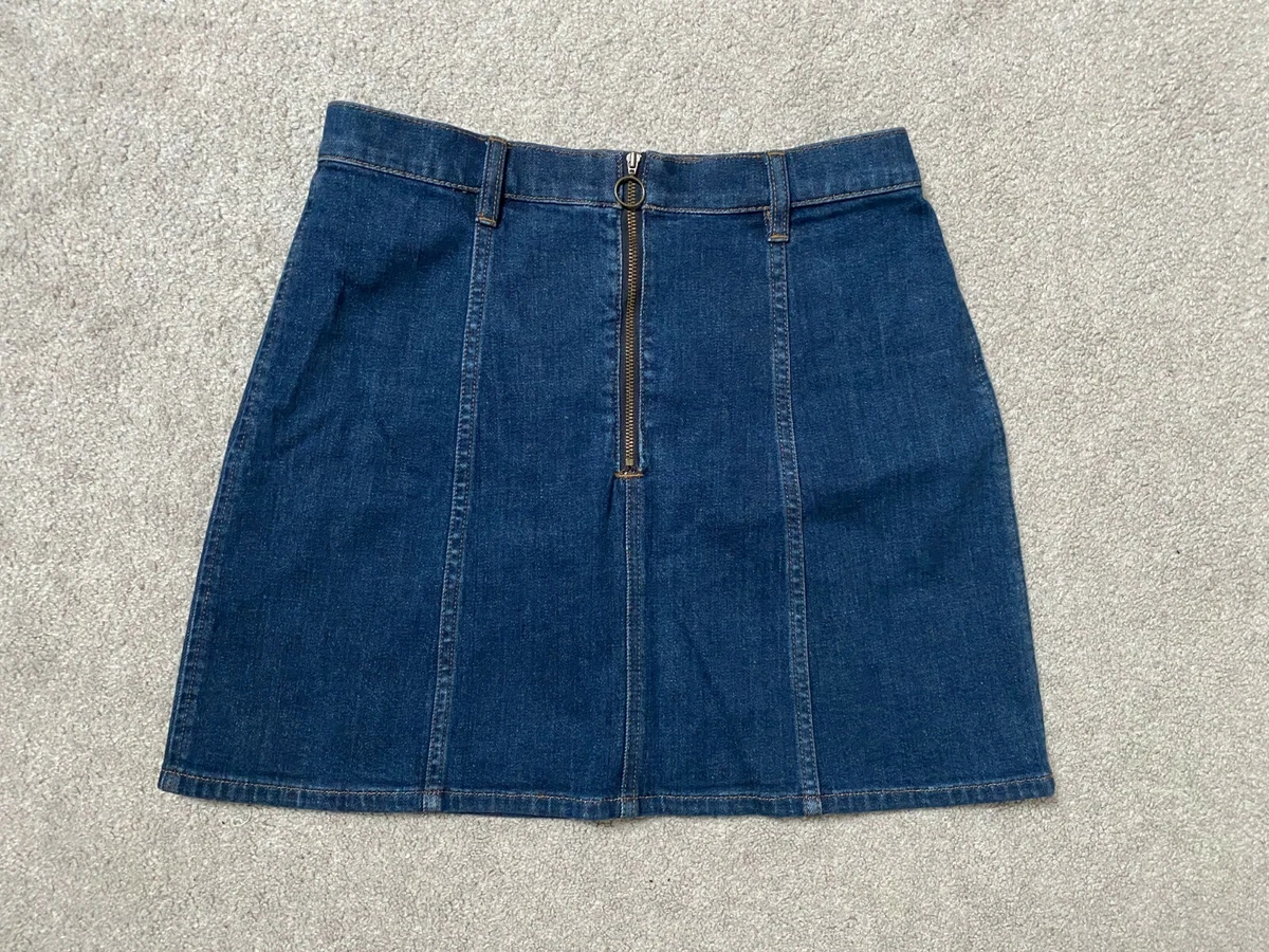 Long jean top skirts 1960s