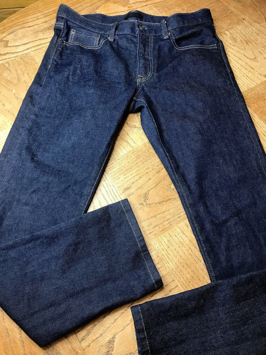 パンツ UNIQLO / KAIHARA selvedge denim pants Uniqlo Kaihara Selvedge Denim Loose Fit Tapered High Rise