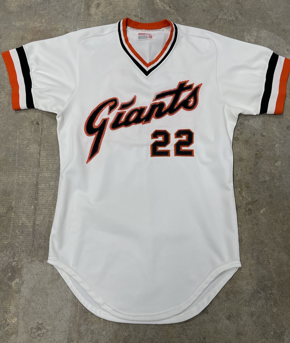 ヴィンテージ 80s San Francisco Giants MLB Vintage 80s Wilson MLB San Fransisco Giants #22 Will Clark