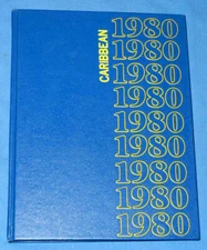1980 Caribbean Yearbook - Cristobal High School - Panama Canal Zone - Go Tigers!