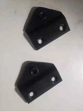 Pair New Tailgate Cable Mount Brackets for 76-86 Jeep CJ CJ5 CJ7 CJ8 Scrambler