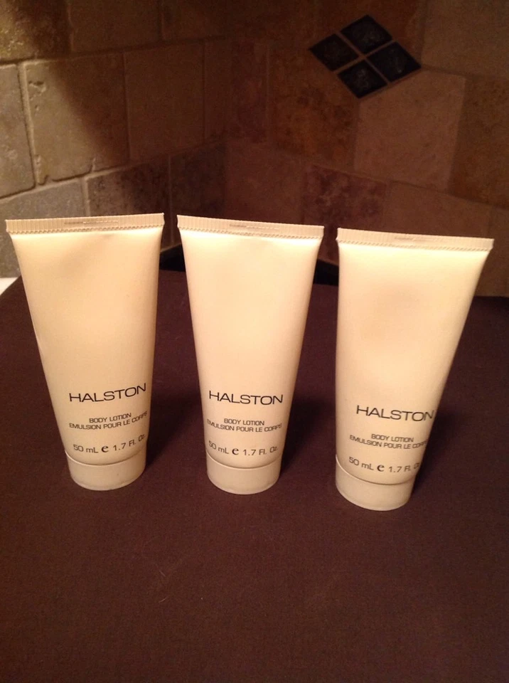 1 lote de 3 lociones corporales HALSTON 1,7 fl oz  Foto 3 de 4