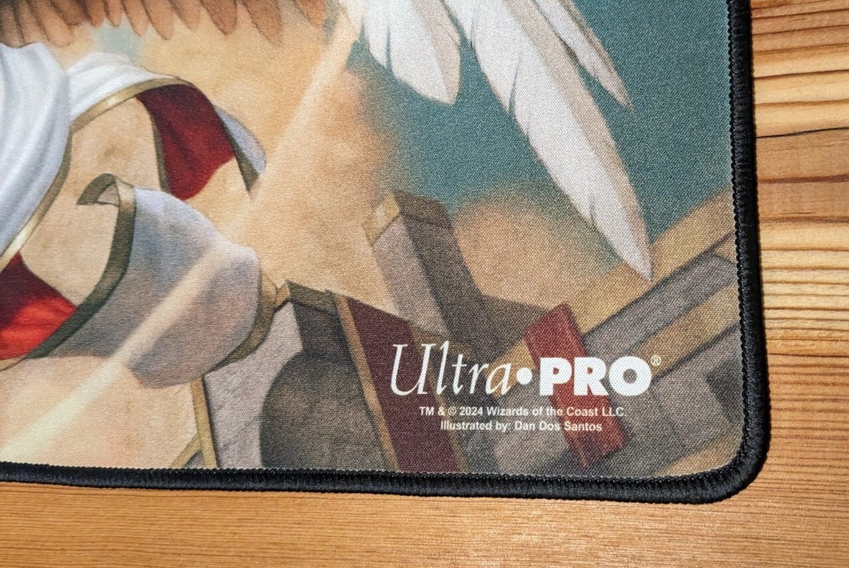 Feather Radiant Arbiter angel playmat legendary vip MagicCon Feather Radiant Arbiter angel playmat legendary vip MagicCon