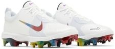 🔥Men's Nike Force Trout 9 Pro MCS 'Rainbow' Baseball Cleats FB2908-106 Size: 12