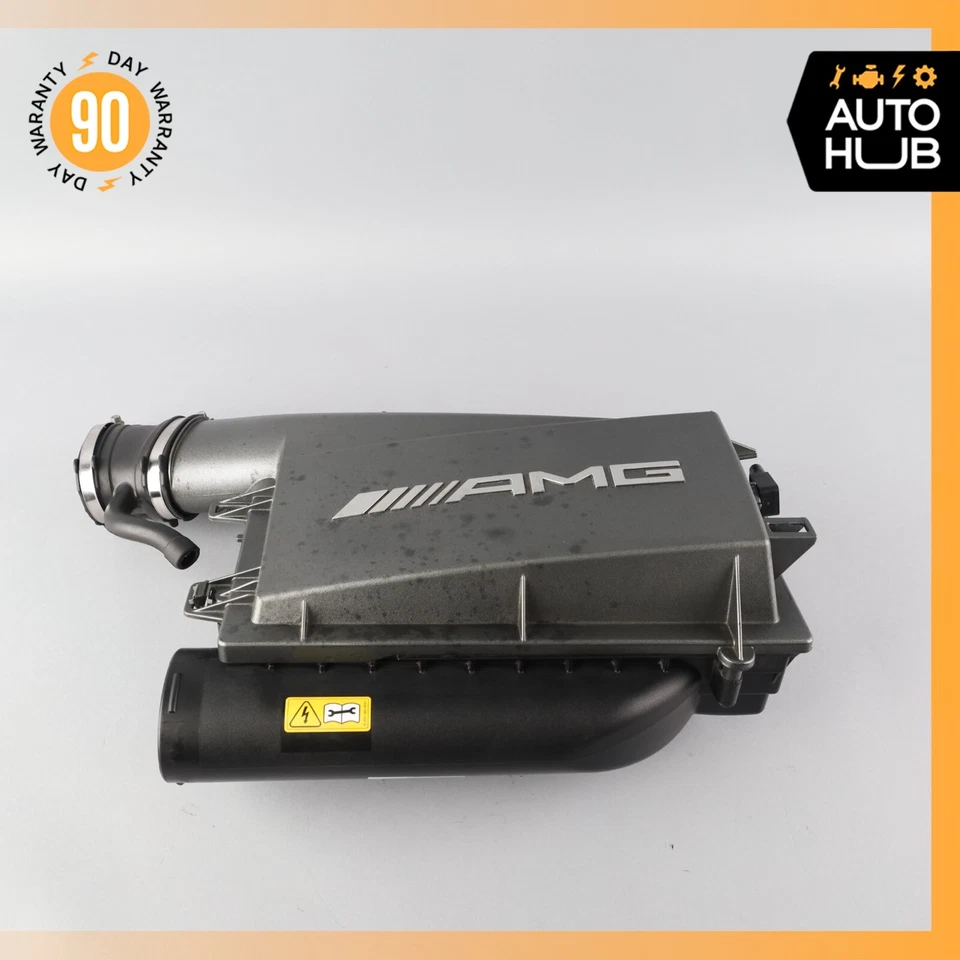 11-19 Mercedes W166 ML63 S63 SL63 AMG conductor izquierdo caja limpiador de admisión de aire fabricante de equipos originales Foto 2 de 4