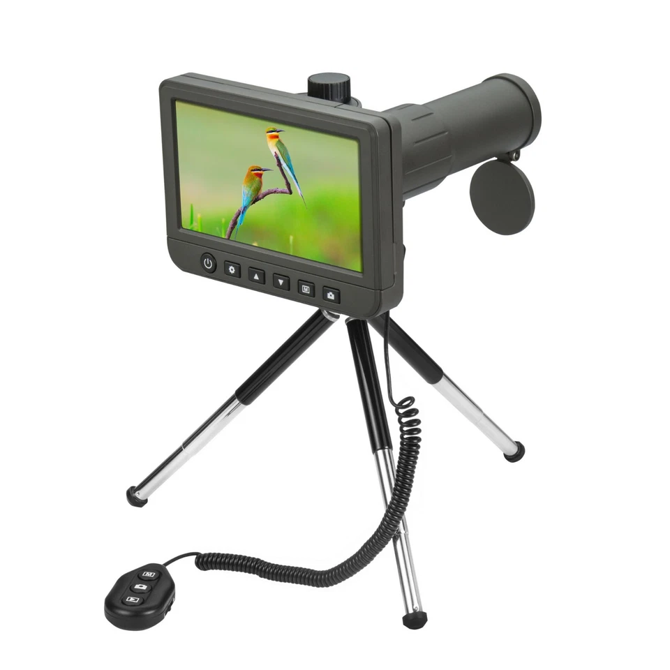 Vividia SS-550 LCD Spotting Scope Telescope 50x with 5" LCD  Monitor 1080P Video - Image 2 of 4