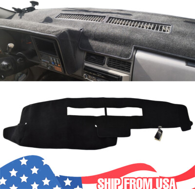 Xukey Dash Mat Dashboard Cover For Chevrolet Silverado Truck 1988-1994 Carpet
