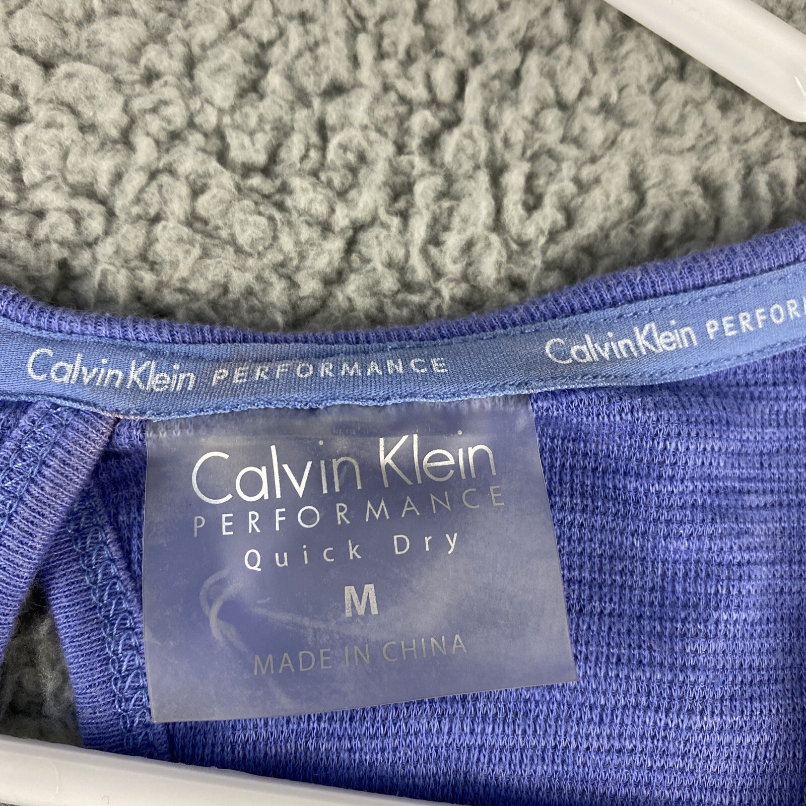 Calvin Klein Performance Blue Quick Dry Tank Top … - image 3