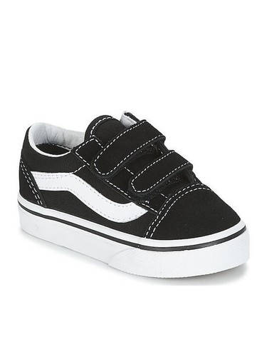 Vans Ward Velcro VN0A4BTFIJU1 Children\u0026#039;s Black/White Skate Sneaker  Shoes B886 | eBay